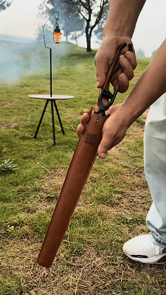 Heavy Duty Fire Pit Tongs for BBQ, Charcoal & Outdoor Campfires
