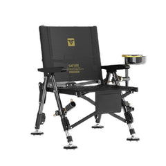 Low Back Adjustable Reclining Fishing Chair Foldable Outdoor Camping Chair for Bank Fishing, Lake Fishing & Wild Fishing