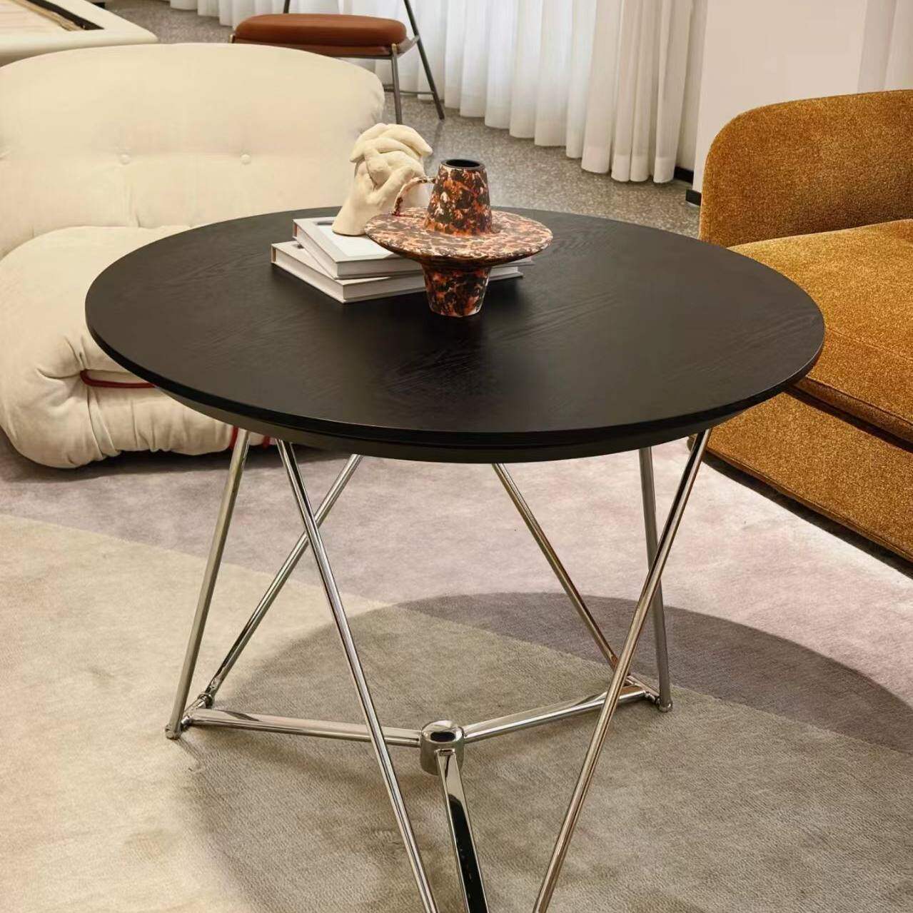 Bauhaus Transforming Lift-Top Dining Table Multifunctional Convertible Coffee Table with Folding Extension
