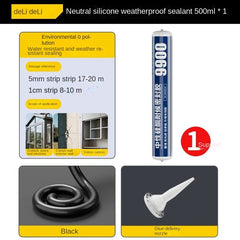 High-Strength 9900 Structural Silicone Sealant – Outdoor Weatherproof Adhesive for Windows & Doors