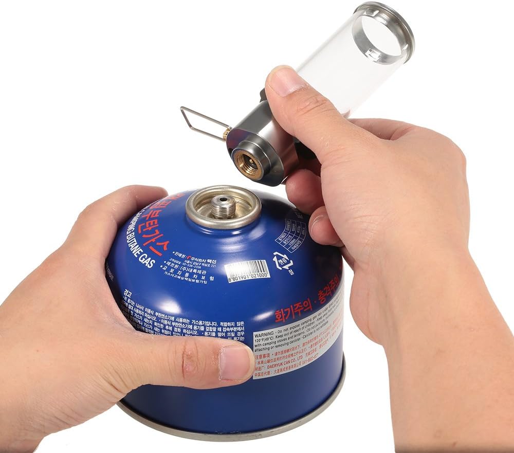 Dreamlike Fuel-Powered Camping Lantern | Compact Outdoor Tent Light, Durable & Energy-Efficient, Battery-Free for Hiking & Adventures