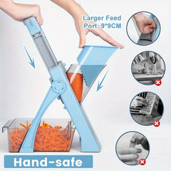 XYstore Manual Mandoline Slicer – Adjustable Vegetable Cutter for Kitchen