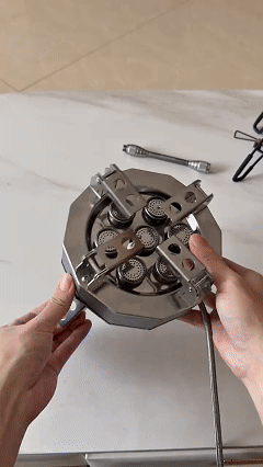 15800W/19800W Portable Gas Stove – High-Power Camping Burner for Outdoor Cooking & BBQ