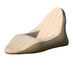 Single Inflatable Air Lounger Chair with Automatic Pump for Outdoor Camping, Music Festivals & Travel Relaxation