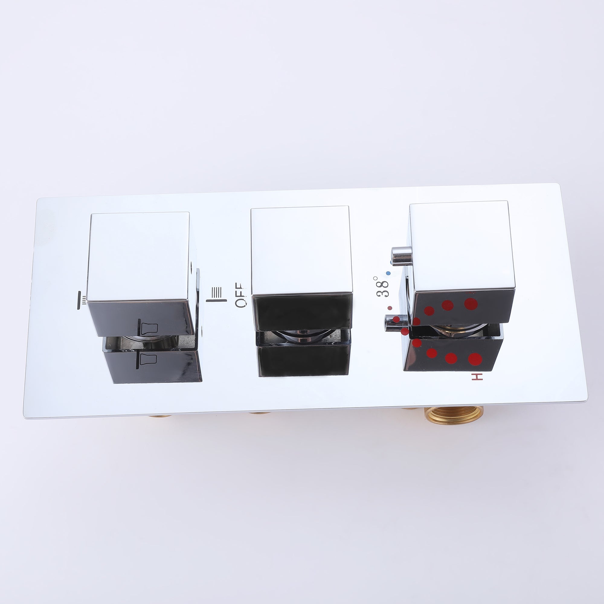 XYlivingstore Hidden Luxury Shower System with Built-in Valve – Elegant and Functional Design