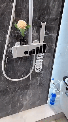 Piano Key Shower System with LED Mood Lighting