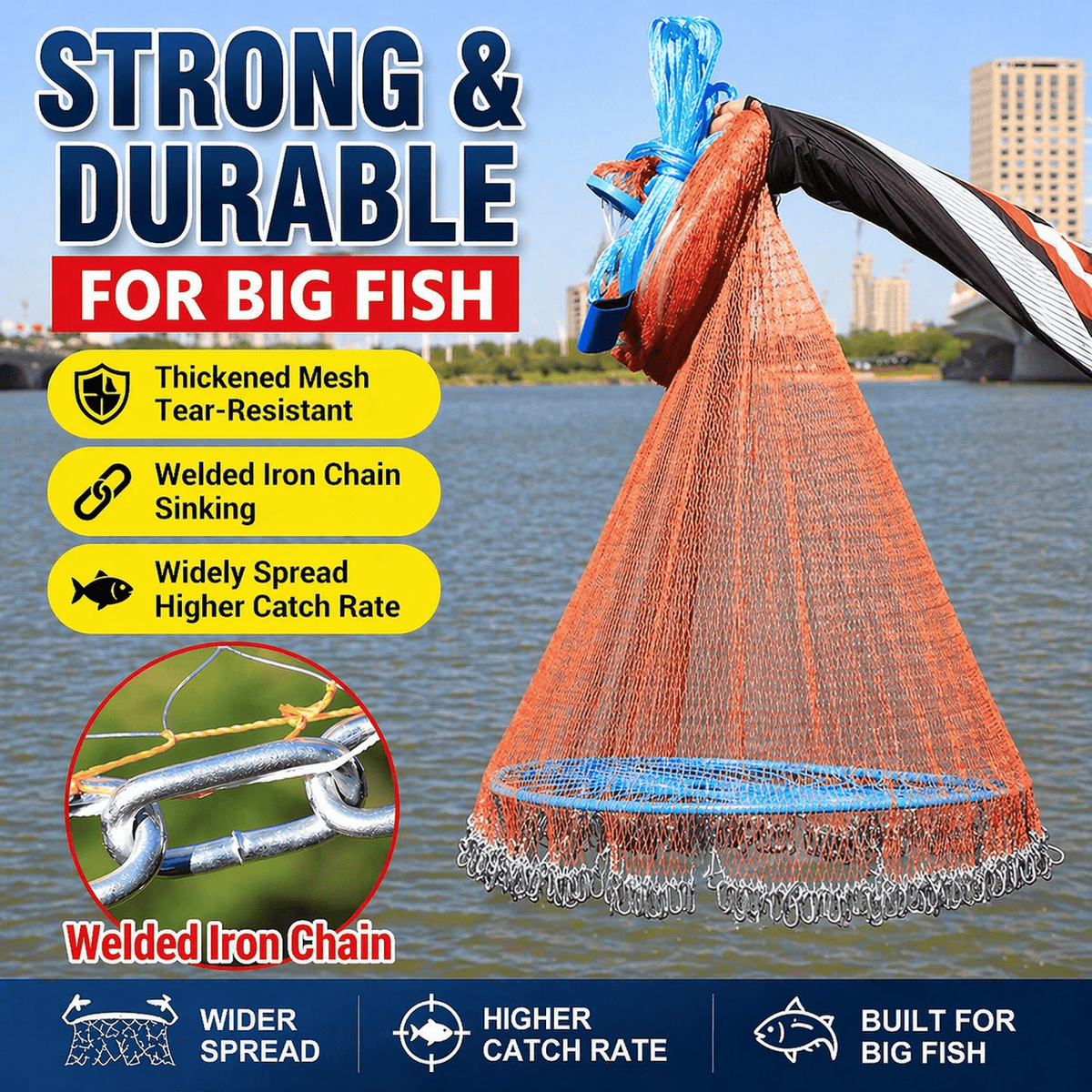 disc fishing net Store Disc Golf Training handcrafted details add durability Big Frisbee Disc Hand Throwing