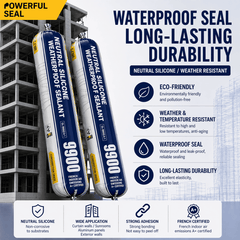 High - Strength 9900 Structural Silicone Sealant - Outdoor Weatherproof Adhesive for Windows & Doors