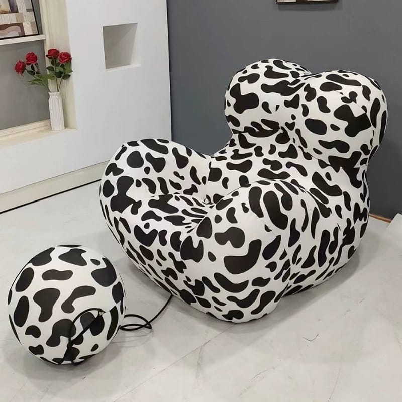 Nordic Luxury Hug Chair for Mom – Cozy Compressed Single Sofa for Living Room, Balcony & Lounge