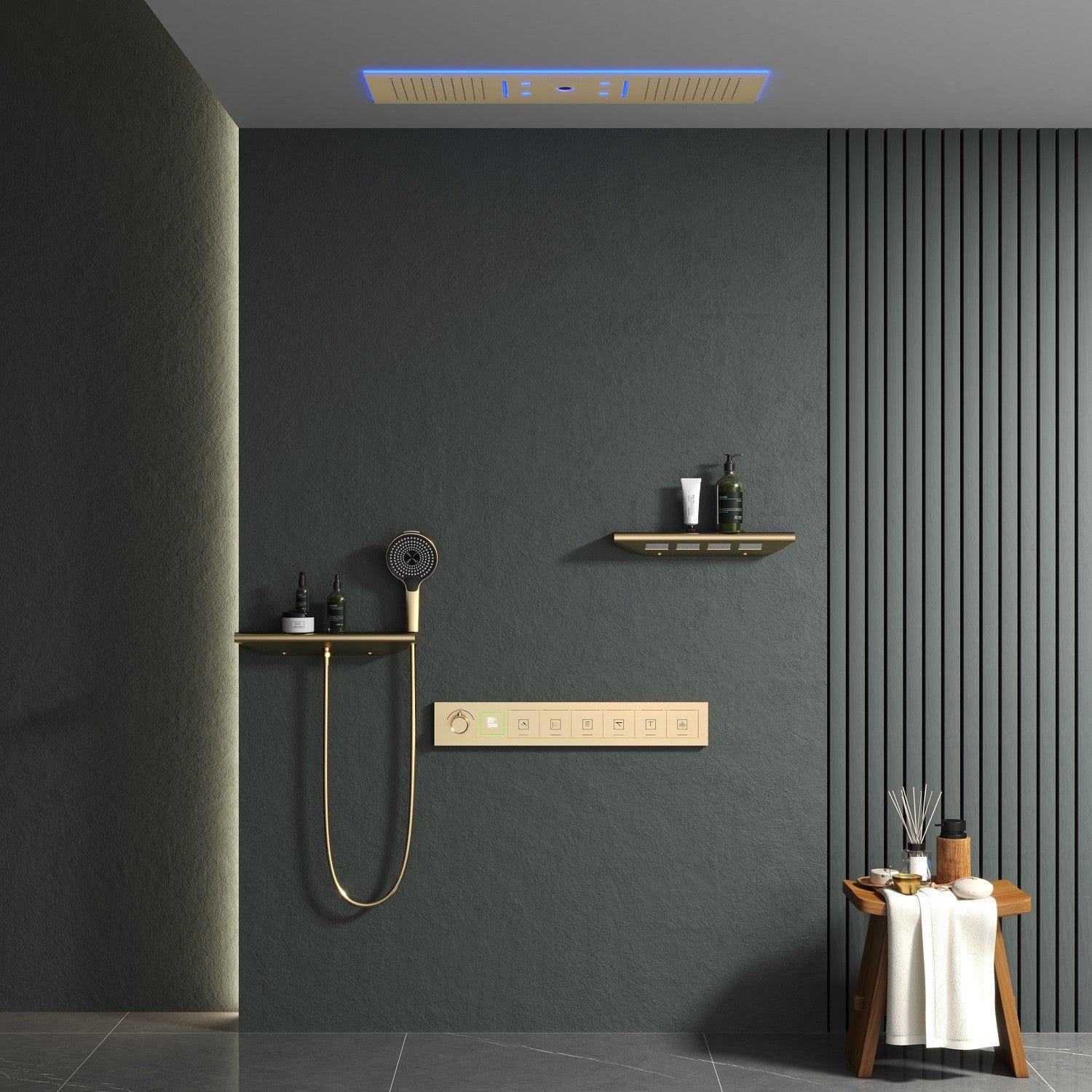 XYlivingstore 2025 New Concealed Shower System | Your Shower Paradise with a Refreshing Experience