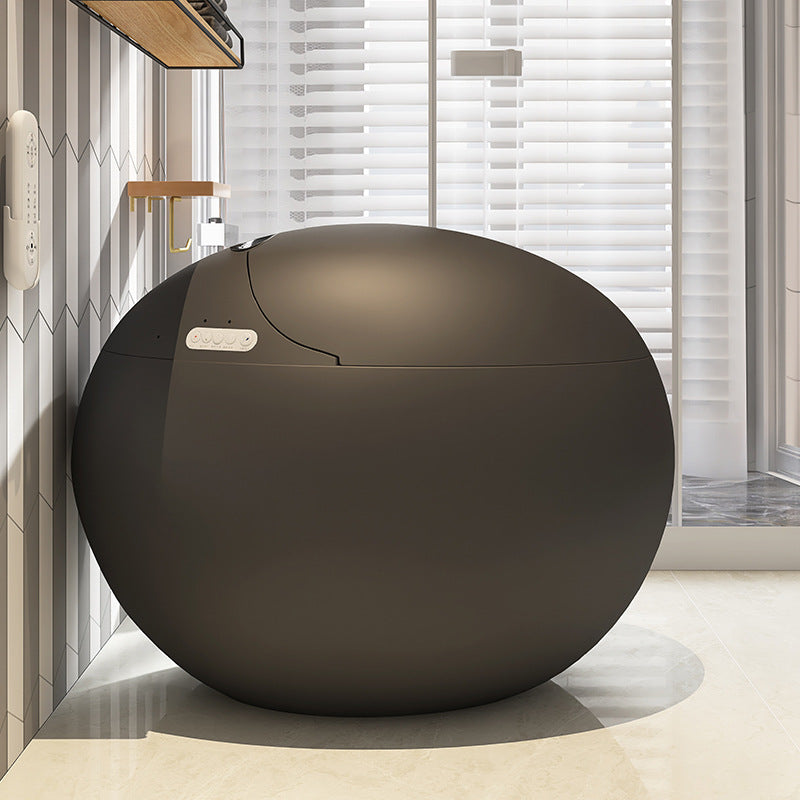 2025 XYlivingstore Luxury Orange Smart Toilet | Modern All-in-One Smart Toilet Design