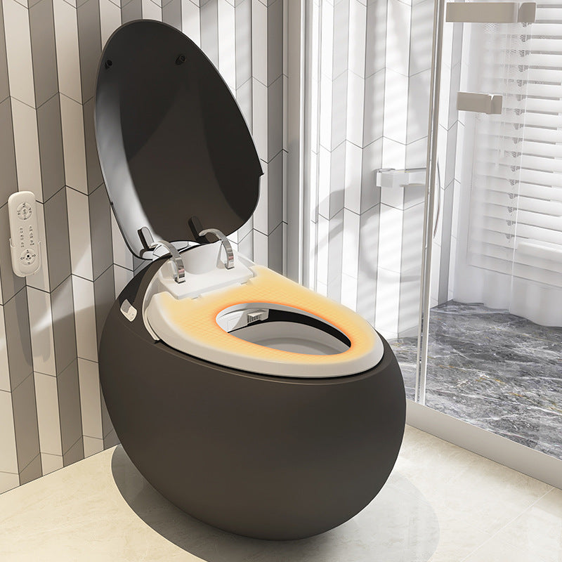 2025 XYlivingstore Luxury Orange Smart Toilet | Modern All-in-One Smart Toilet Design