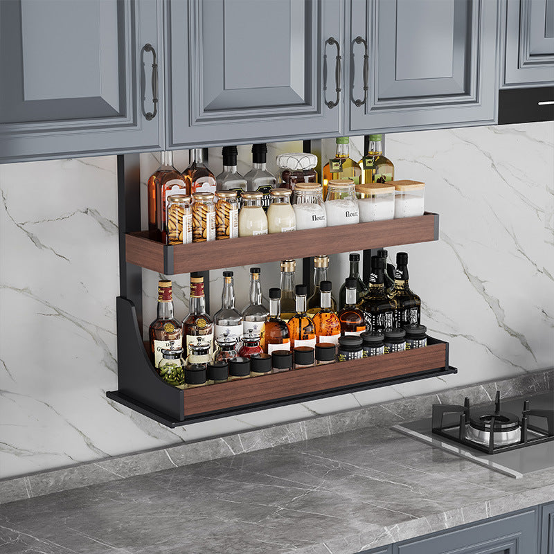 XYlivingstore Smart Kitchen Lift Basket – Space-saving Electric Cabinet Organizer