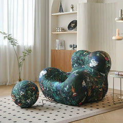 Nordic Luxury Hug Chair for Mom – Cozy Compressed Single Sofa for Living Room, Balcony & Lounge