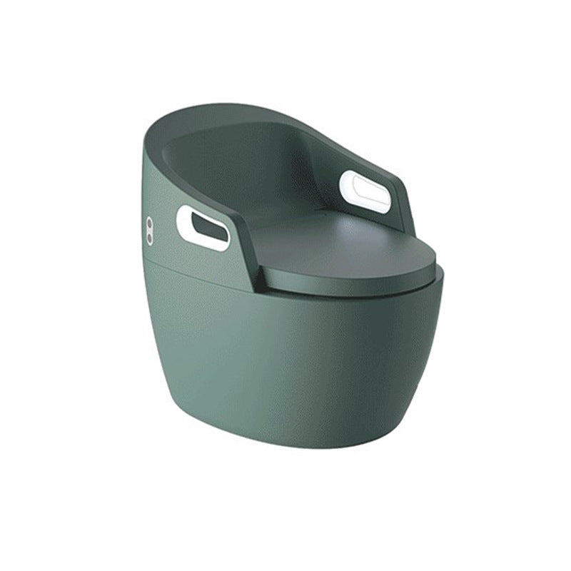 xylivingstore Fully Automatic Smart Toilet with Armrests | Sterilization, Disinfection & Automatic Flushing for Modern Homes
