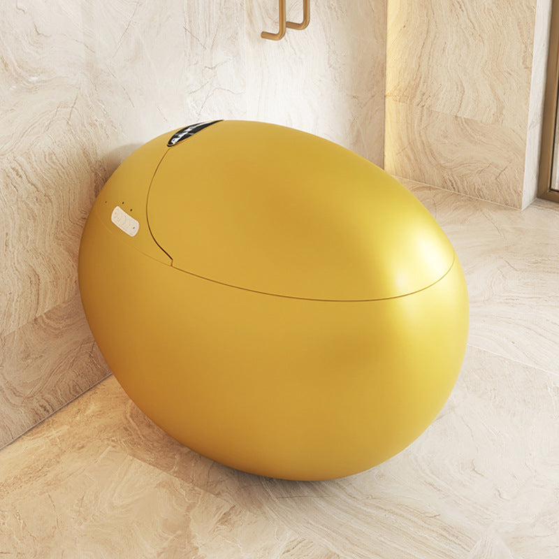 2025 XYlivingstore Luxury Orange Smart Toilet | Modern All-in-One Smart Toilet Design