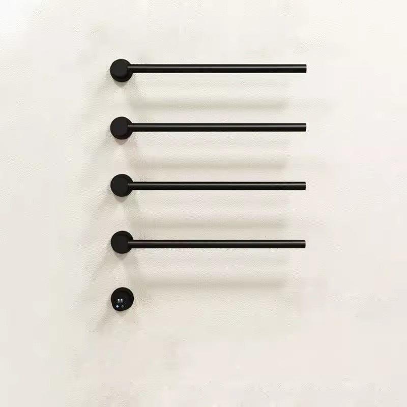 xylivingstore Wall-Mounted Electric Heated Towel Rack – Sterilizing & Drying for Bathroom Comfort