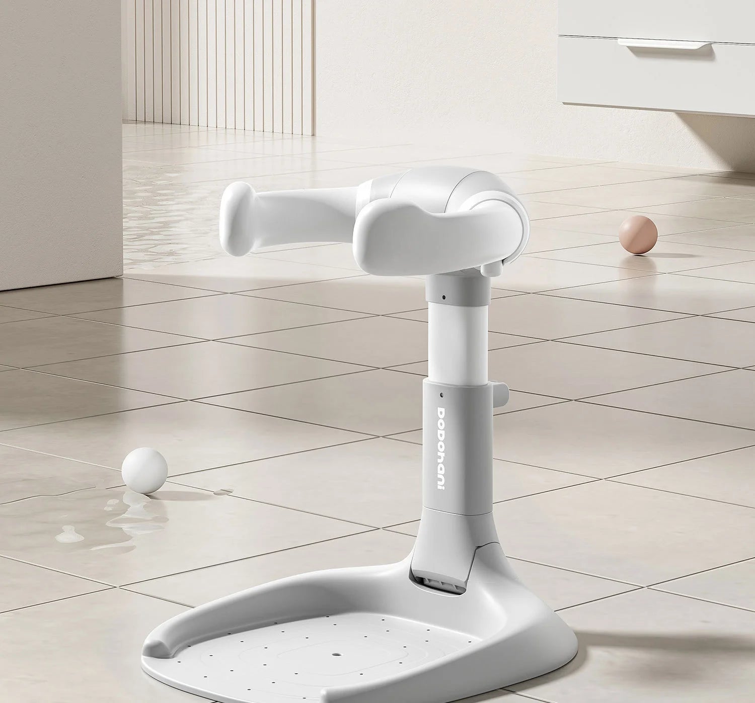 Foldable Baby Bathtub with Non-Slip Seat for Newborns and Toddlers