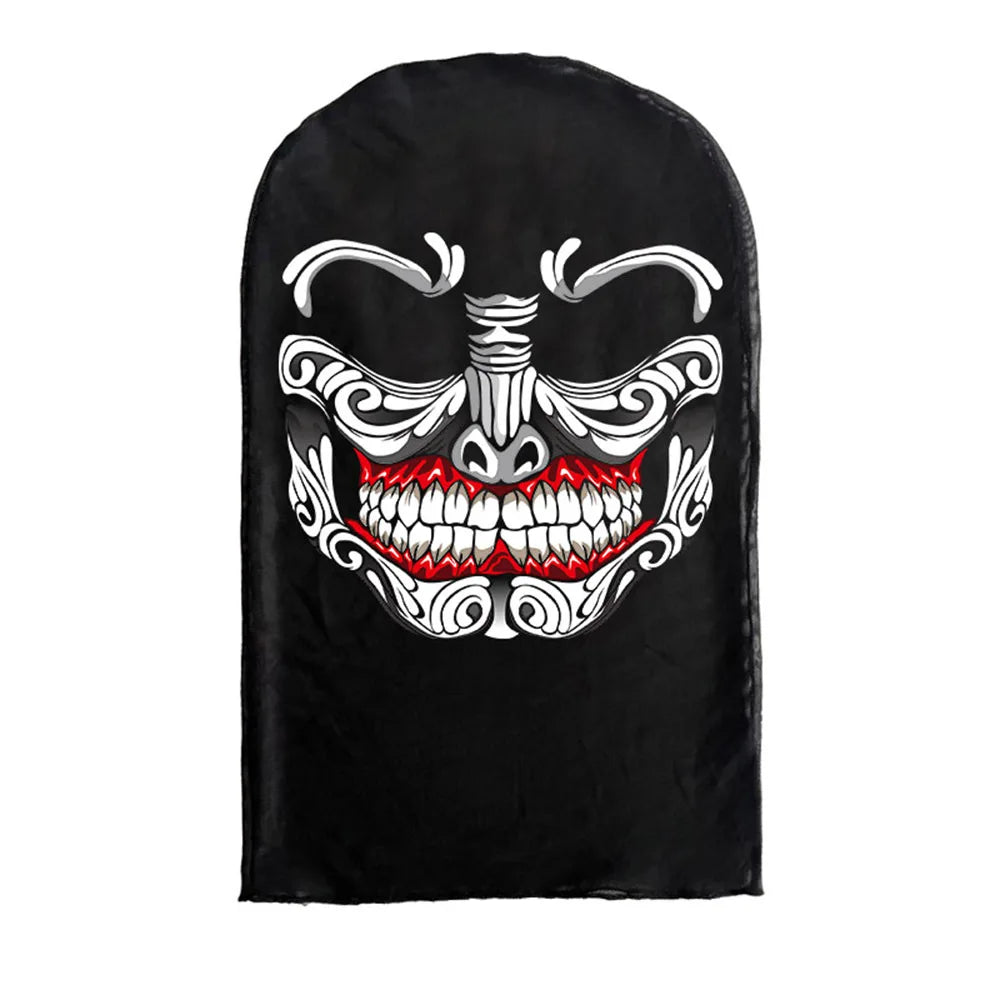 3D Printed Kanye Style Full Face Mask | Elastic Mesh Cosplay Balaclava Hood for Men & Women