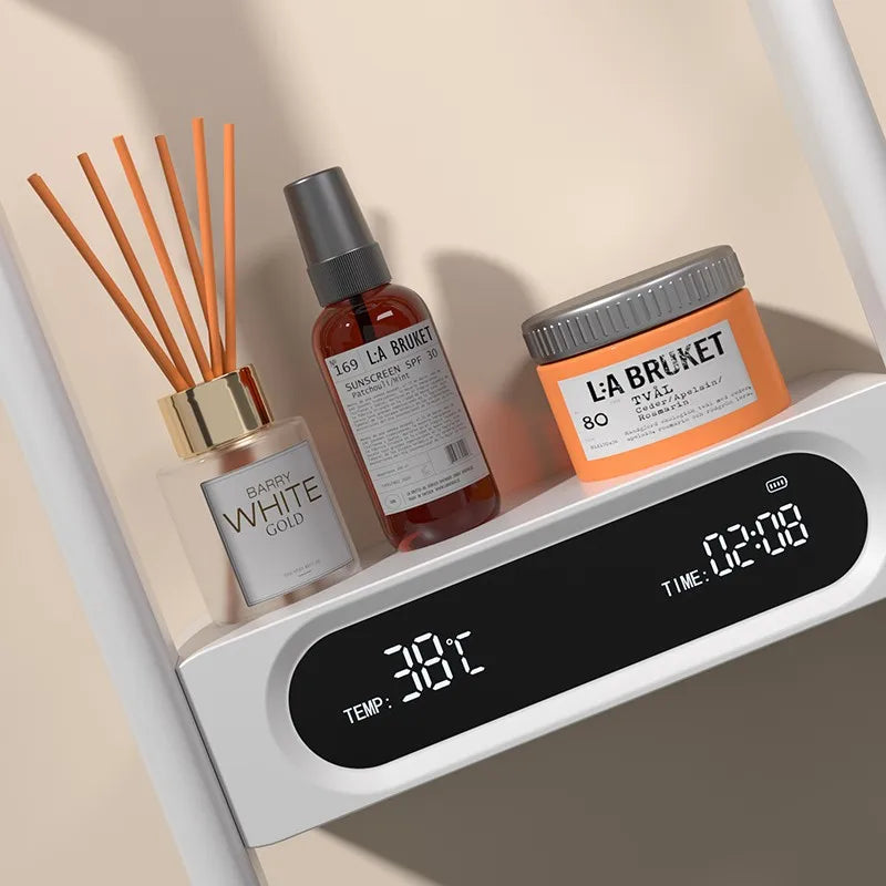 XYlivingstore's innovative shower system features a futuristic design with a modern, stylish aesthetic