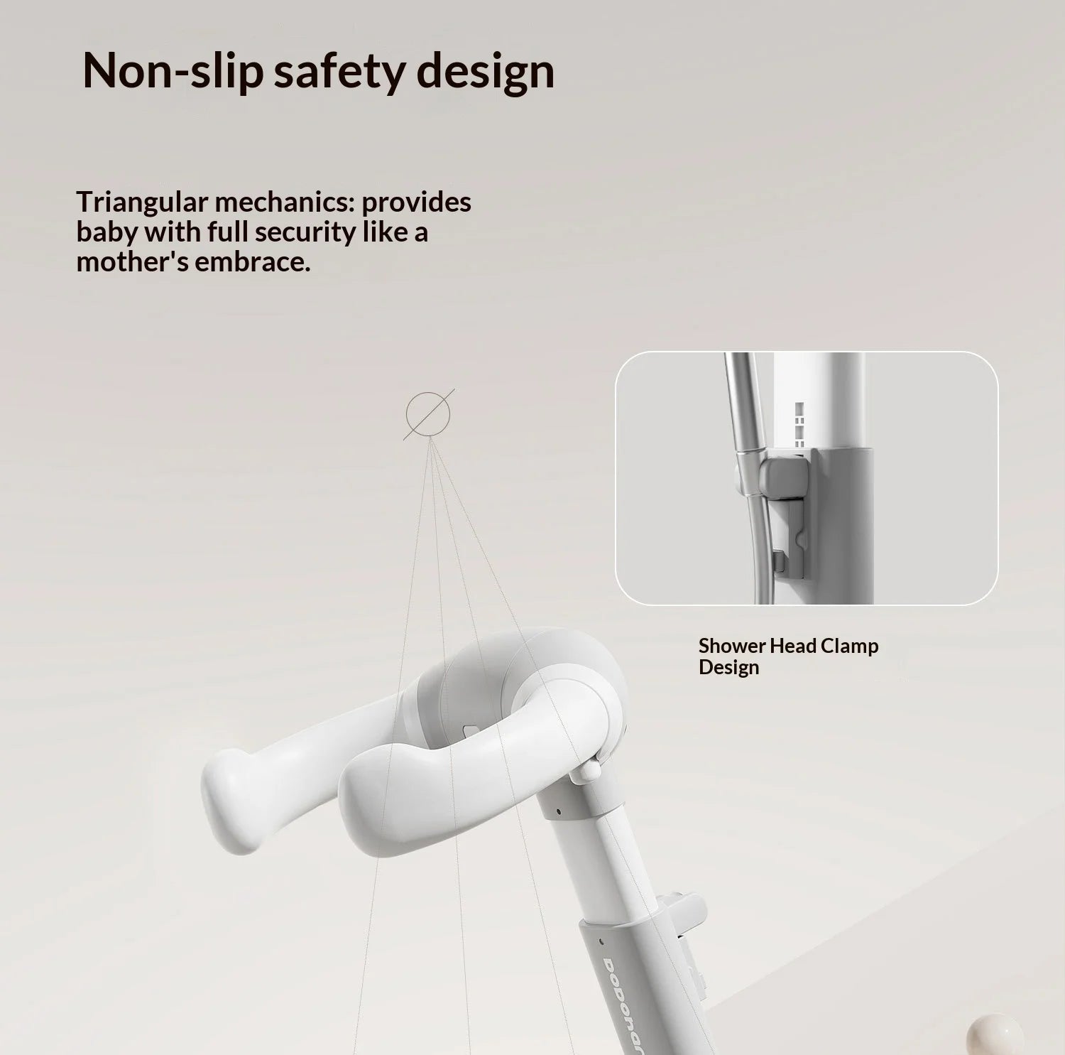 Foldable Baby Bathtub with Non-Slip Seat for Newborns and Toddlers