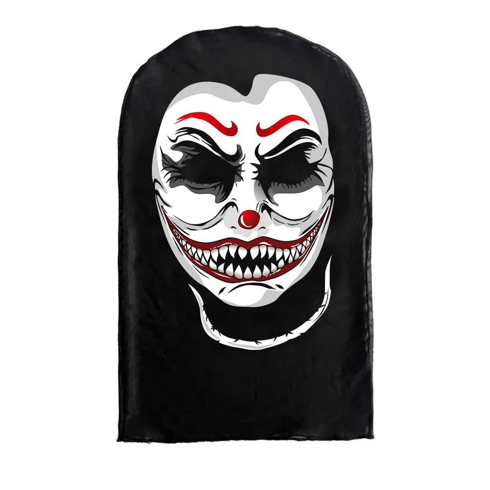 3D Printed Kanye Style Full Face Mask | Elastic Mesh Cosplay Balaclava Hood for Men & Women