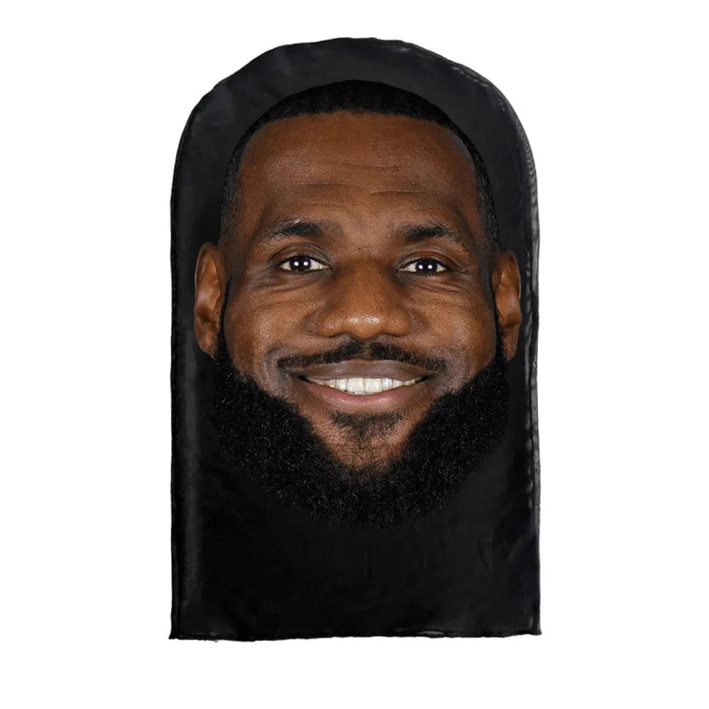 3D Printed Kanye Style Full Face Mask | Elastic Mesh Cosplay Balaclava Hood for Men & Women