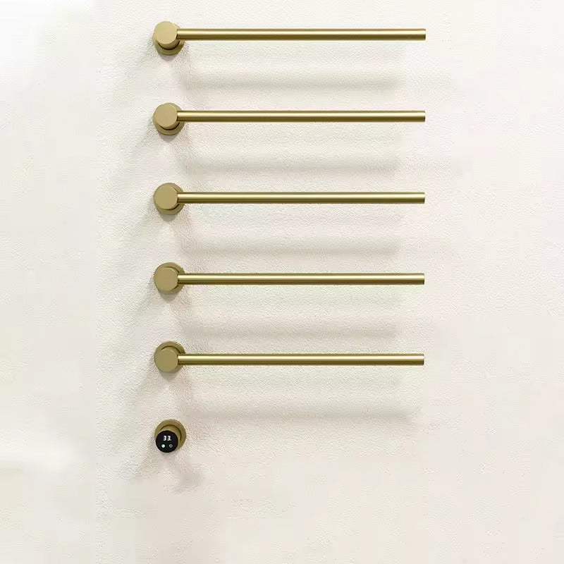 xylivingstore Wall-Mounted Electric Heated Towel Rack – Sterilizing & Drying for Bathroom Comfort