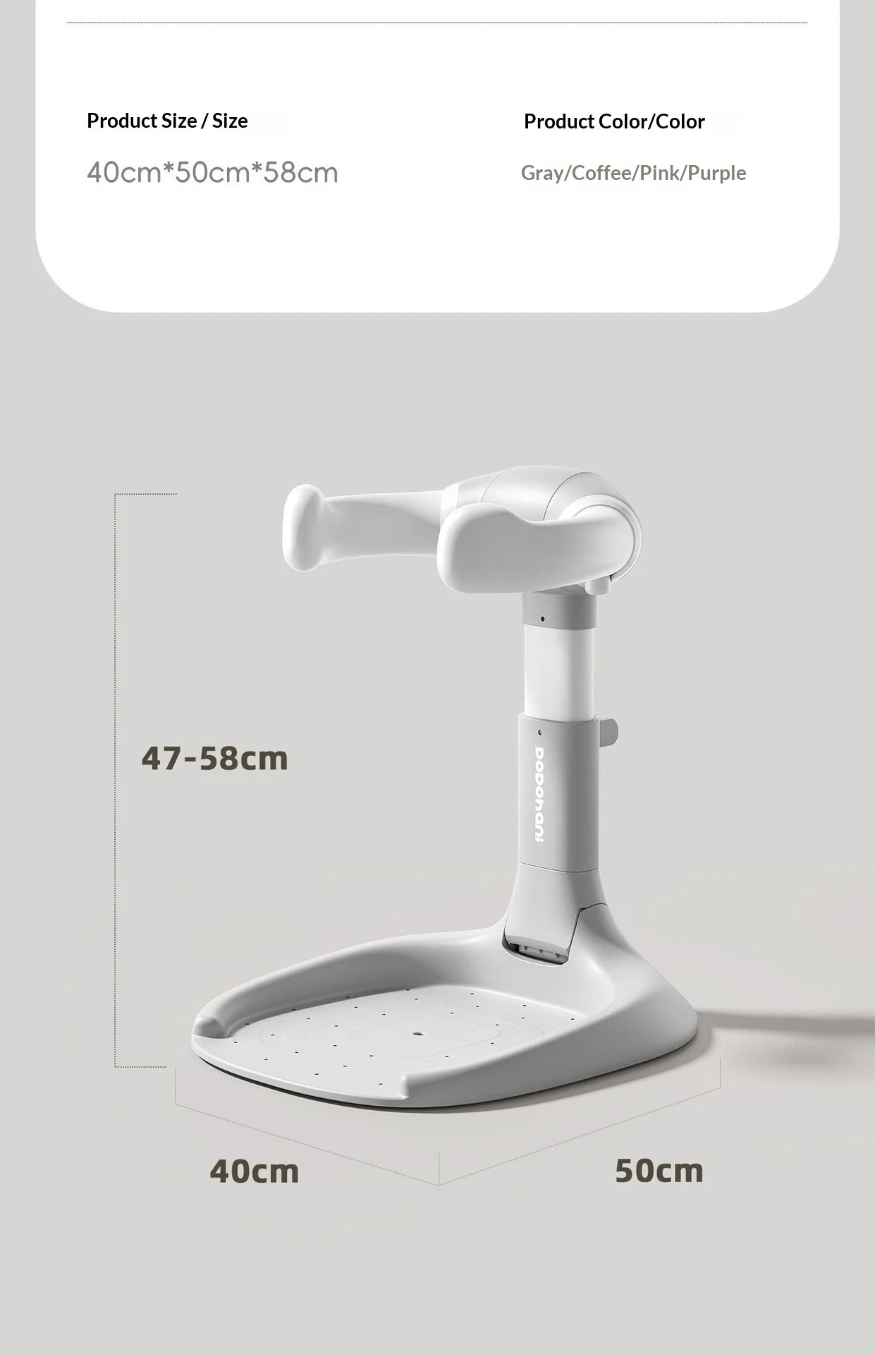 Foldable Baby Bathtub with Non-Slip Seat for Newborns and Toddlers
