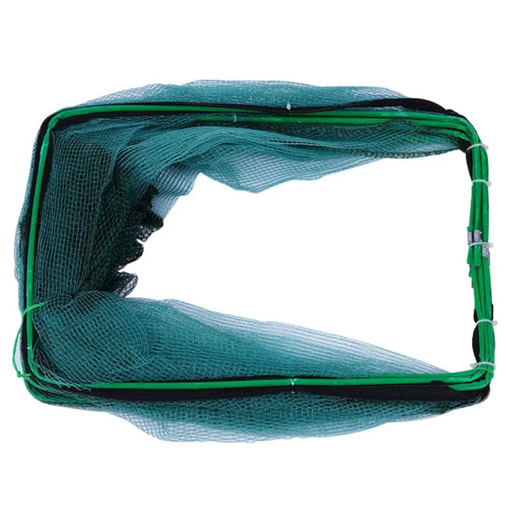 Foldable Hexagon Octagon Fishing Net 6/8/10 Holes Nylon Retractable Fish Trap for Shrimp, Crab, Eel & Lobster