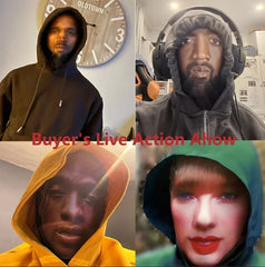 3D Printed Kanye Style Full Face Mask | Halloween Cosplay Stretch Mesh Balaclava for Men & Women