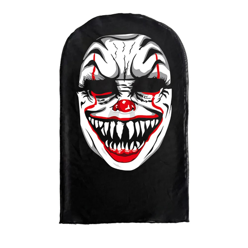 3D Printed Kanye Style Full Face Mask | Elastic Mesh Cosplay Balaclava Hood for Men & Women