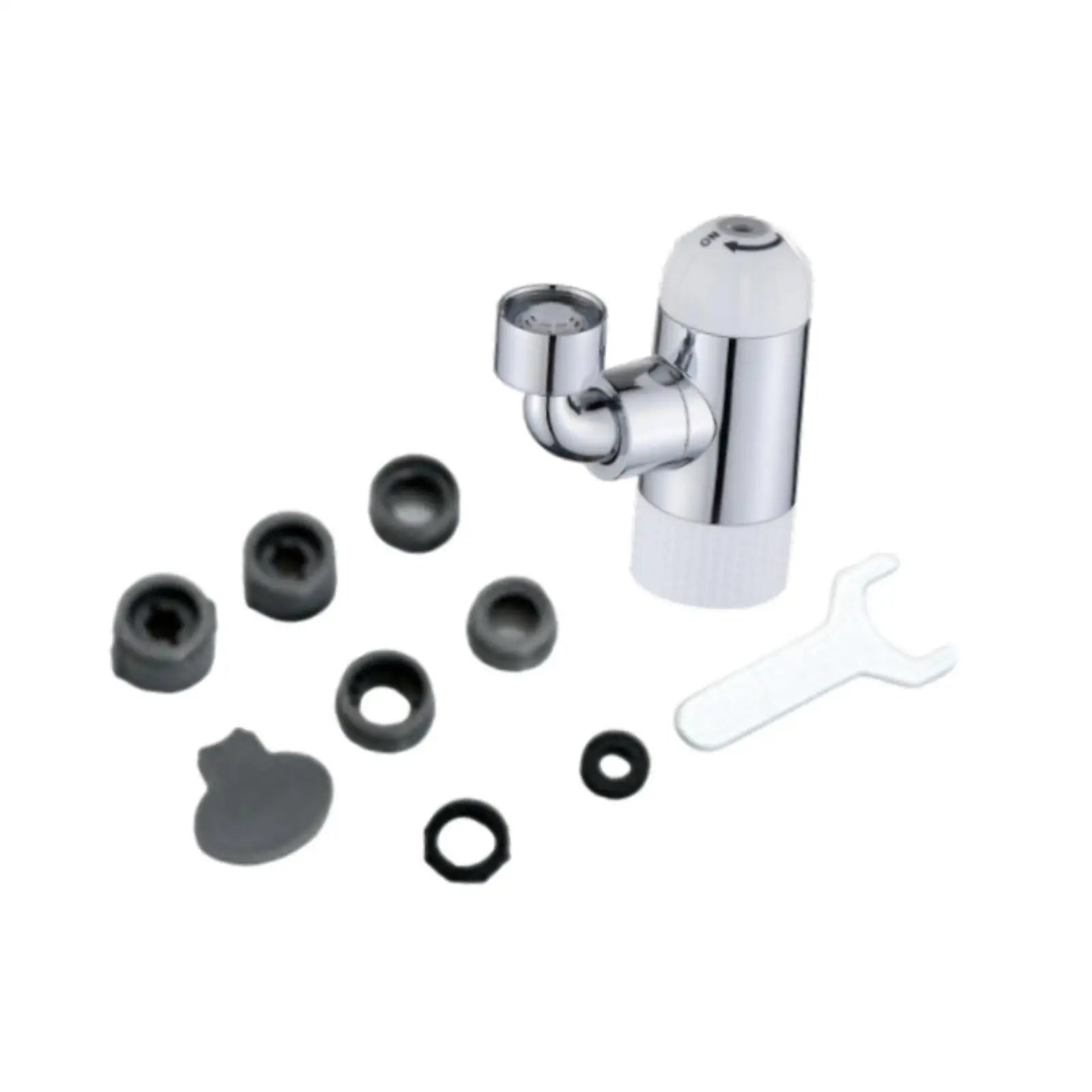Swivel Faucet Aerator Kitchen Sink Aerator Rotating Sink Extension, Faucet Attachment for Home Restroom Laundry Room Lavatory