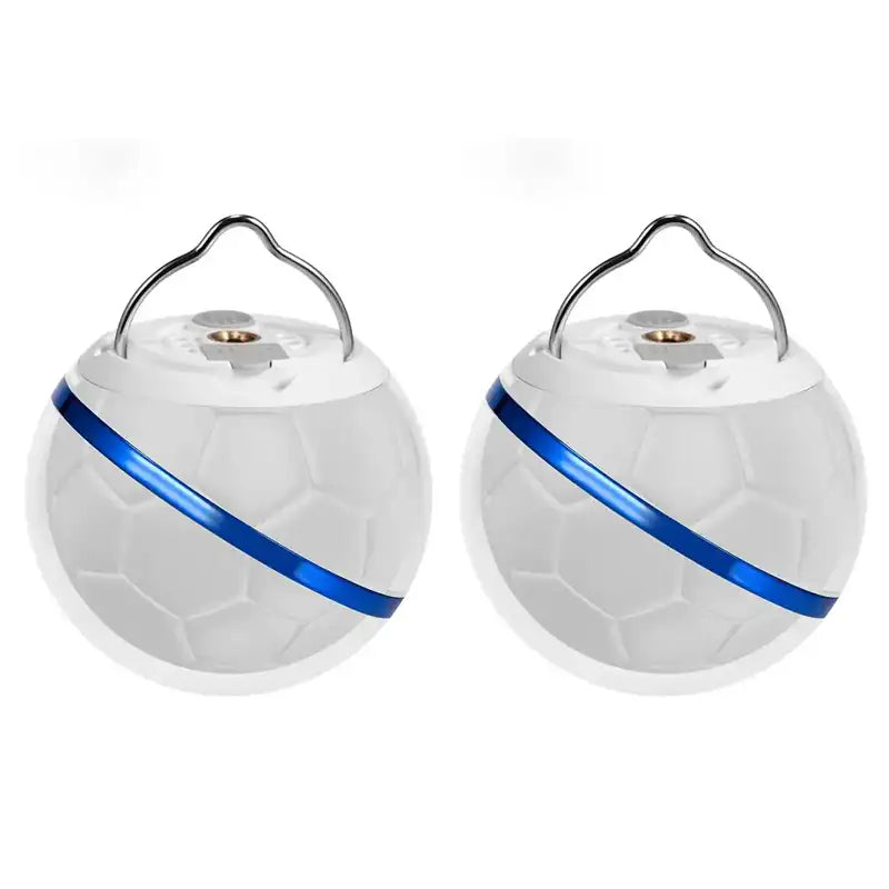 Rechargeable Football Camping Lantern LED Warm Night Light Portable Emergency Light for Camping Home