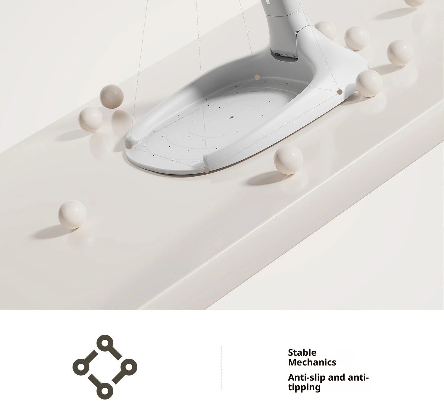 Foldable Baby Bathtub with Non-Slip Seat for Newborns and Toddlers