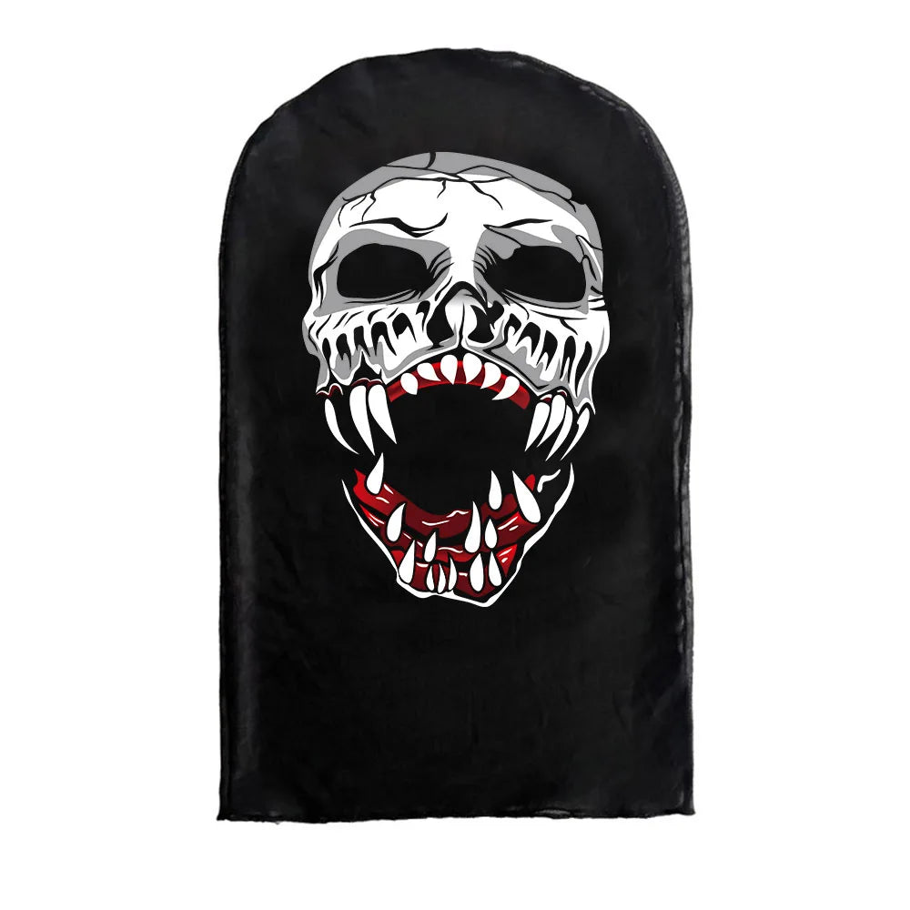 3D Printed Kanye Style Full Face Mask | Elastic Mesh Cosplay Balaclava Hood for Men & Women