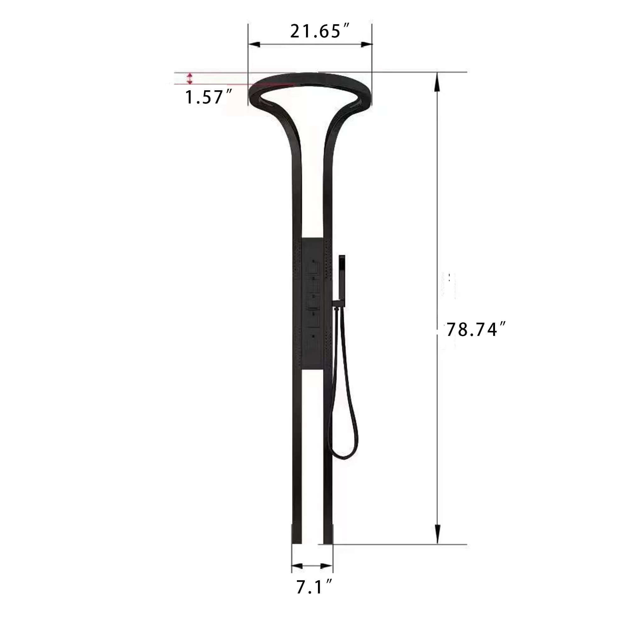 XYlivingstore Waterfall Shower Set | Ultimate Shower Experience