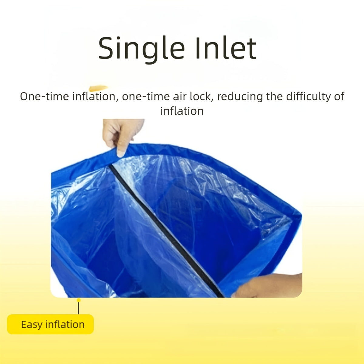 Portable Inflatable Outdoor Sofa – Quick Inflate, Foldable Air Mattress with Storage Bag for Camping, Festivals, Beach & Backyard Lounging