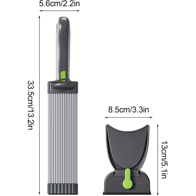 Manual Meat Slicer & Knife Sharpener Set – Stainless Steel, Perfect for Beef, Pork, Lamb – Ideal for Home Cooking & BBQ, Black