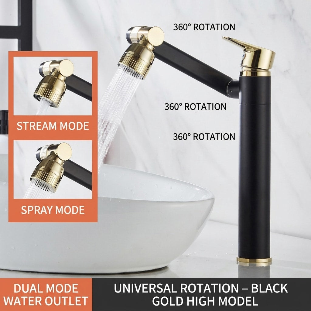 XYlivingstore Divertible Faucet | Premium Bathroom Faucet
