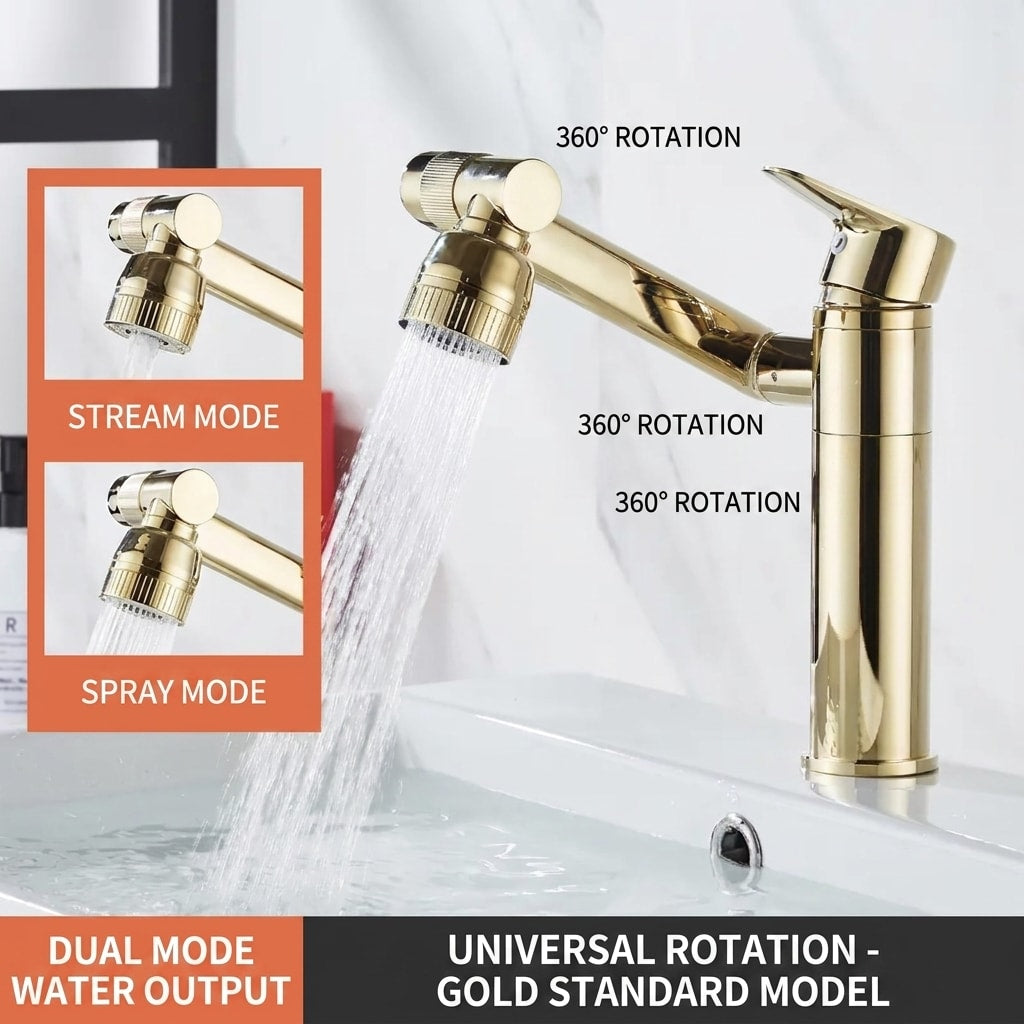 XYlivingstore Divertible Faucet | Premium Bathroom Faucet