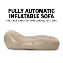 Electric Outdoor Inflatable Sofa Bed Automatic Air Lounger for Camping, Music Festivals, Napping & Travel