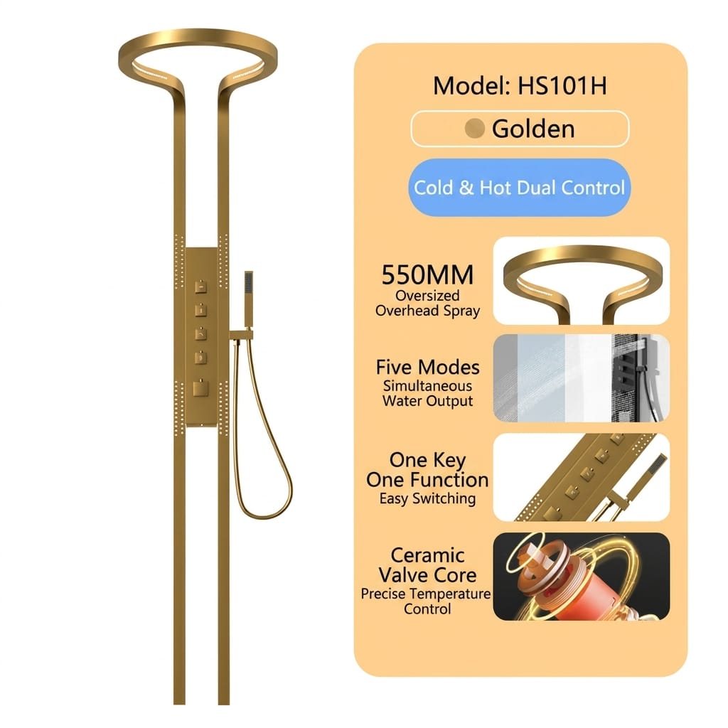 XYlivingstore Waterfall Shower Set | Ultimate Shower Experience
