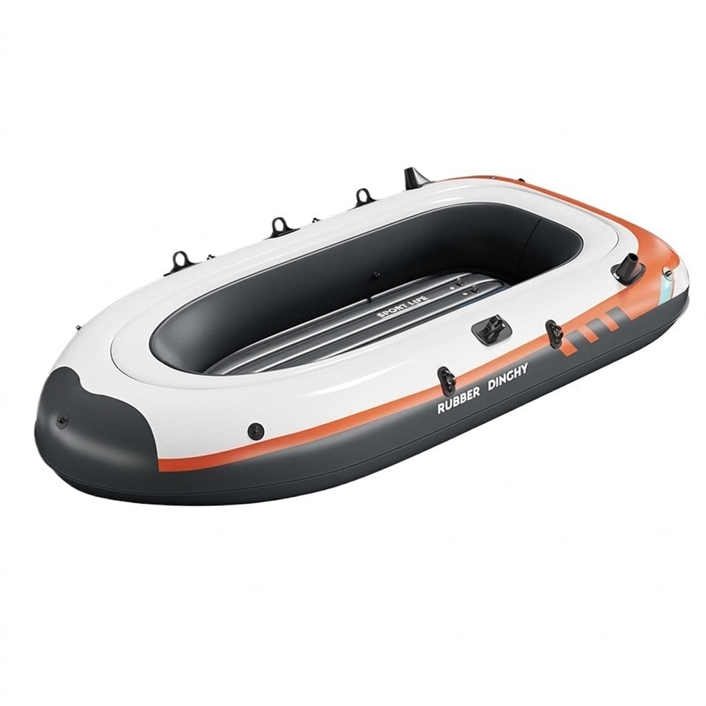 Heavy-Duty Inflatable Kayak & Fishing Boat, Multi-Person PVC Raft for Family Camping, River, Lake & Outdoor Adventures