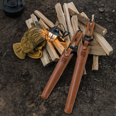 Heavy Duty Fire Pit Tongs for BBQ, Charcoal & Outdoor Campfires