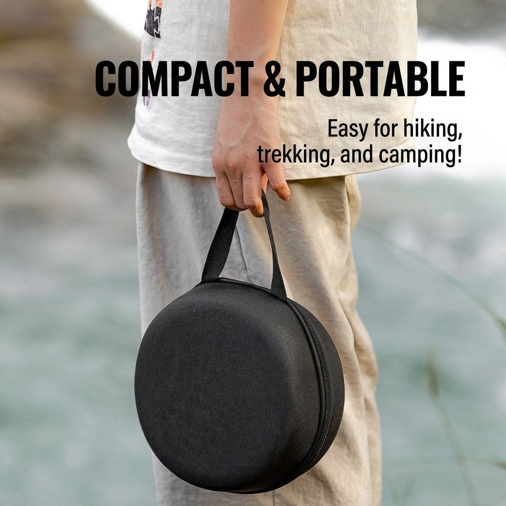 15800W/19800W Portable Gas Stove – High-Power Camping Burner for Outdoor Cooking & BBQ