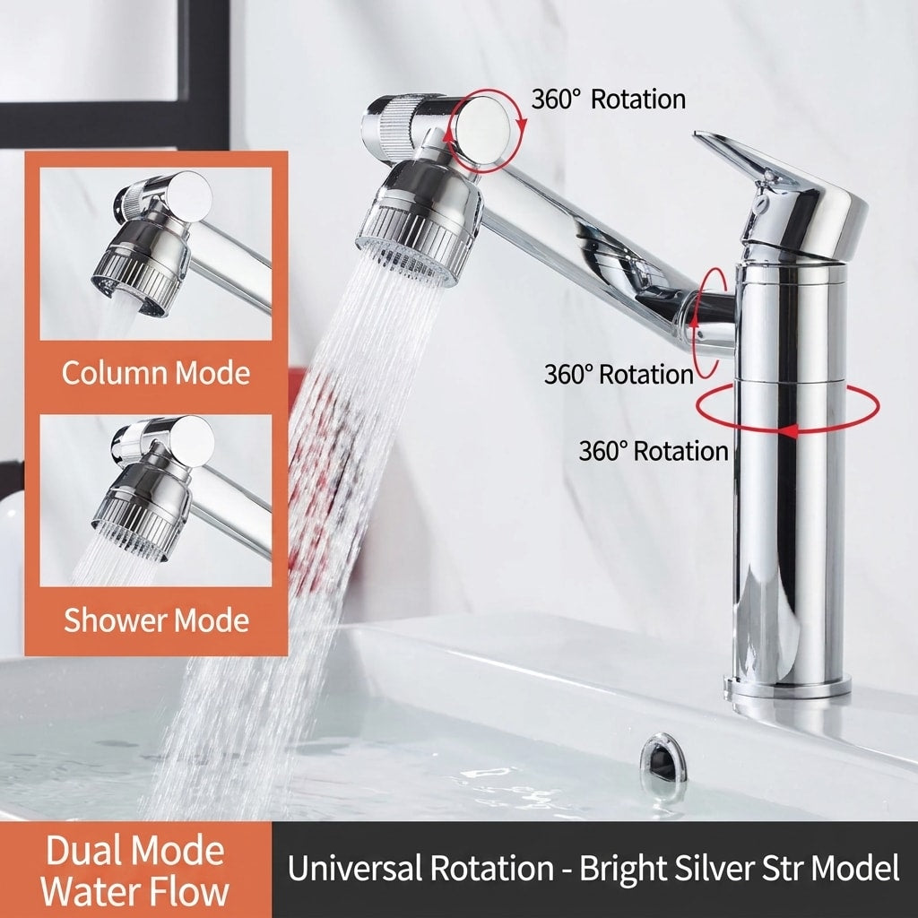 XYlivingstore Divertible Faucet | Premium Bathroom Faucet