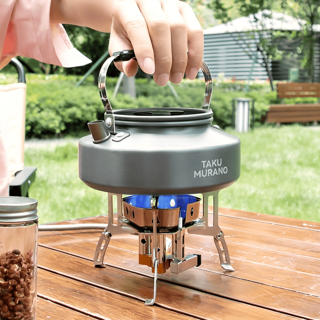 6800W Portable Camping Gas Stove for Outdoor Cooking