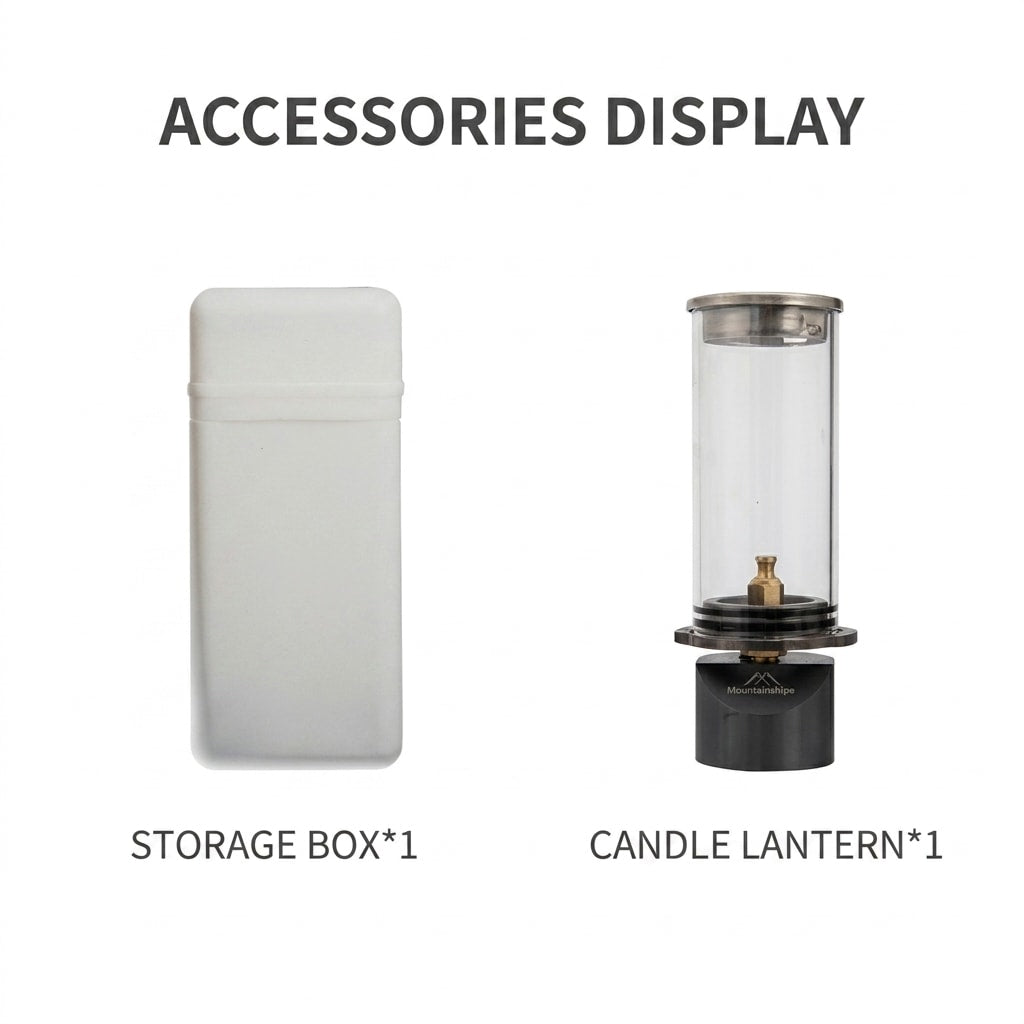 Dreamlike Fuel - Powered Camping Lantern | Compact Outdoor Tent Light, Durable & Energy - Efficient, Battery - Free for Hiking & Adventures