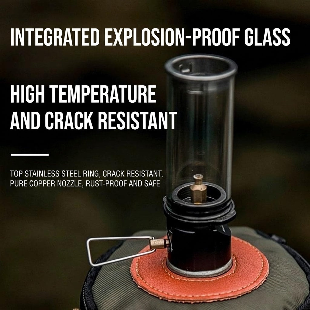 Dreamlike Fuel - Powered Camping Lantern | Compact Outdoor Tent Light, Durable & Energy - Efficient, Battery - Free for Hiking & Adventures